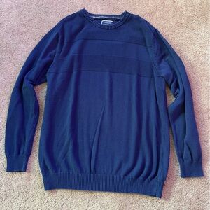 Club Room XL Men's Deep Blue Crewneck Sweater